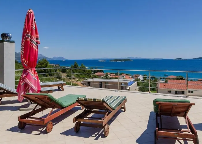 Apartman In With Sea View, Terrace, Air Conditioning, Wifi 114-1 Orebić