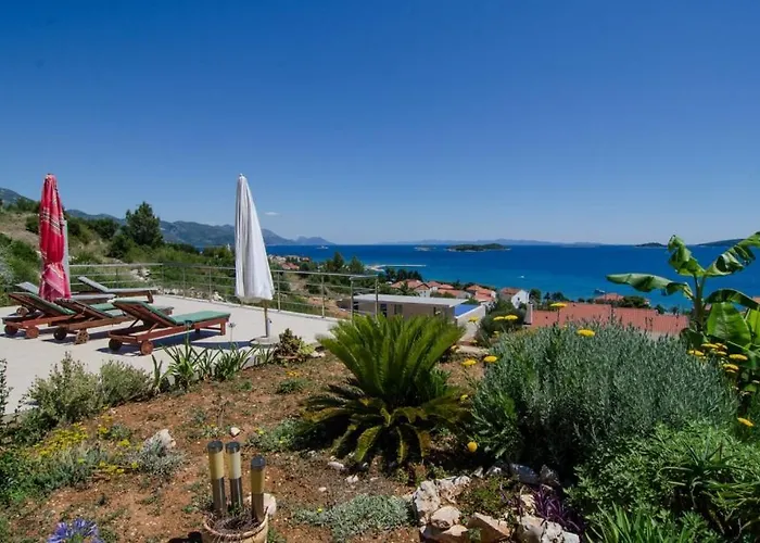 Apartman In With Sea View, Terrace, Air Conditioning, Wifi 114-1 *